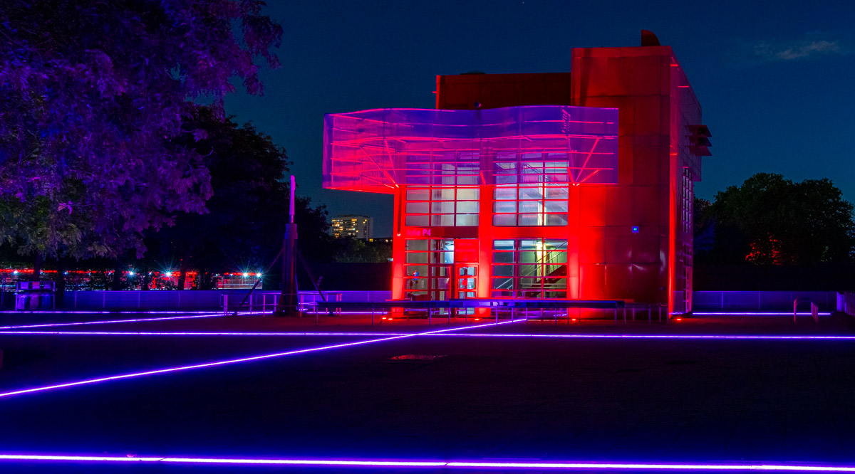 caniveaux lumineux ACTiLED made in France parc La Villette PARIS