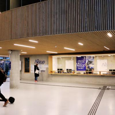 éclairage ACTiLED gare routiere Nantes