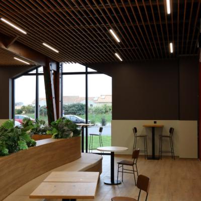 eclairage ACTiLED halle gourmande La table du Cure Pornic