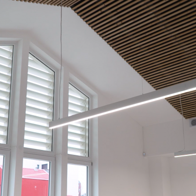eclairage ACTiLED hall elementaire Ecole Joliot Curie La Courneuve