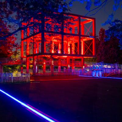 caniveaux lumineux ACTiLED parc La Villette PARIS