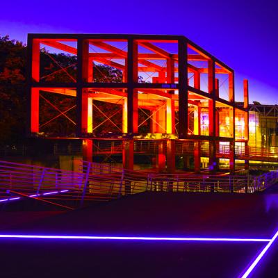 caniveaux lumineux ACTiLED parc La Villette PARIS