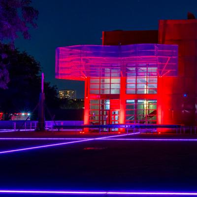 caniveaux lumineux ACTiLED made in France parc La Villette PARIS
