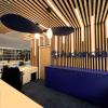 linéaires ACTiLED dans plafond bois ARDEMO