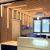 linéaires ACTiLED dans plafond bois ARDEMO
