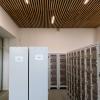 hall bioclimatique végétalisé éclairage LED casier Lycée Alice Milliat