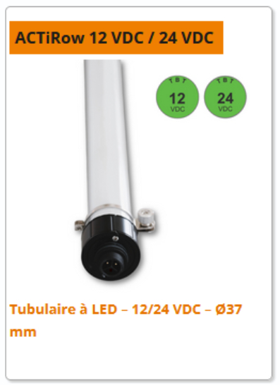 ACTiRow 12-24 VDC