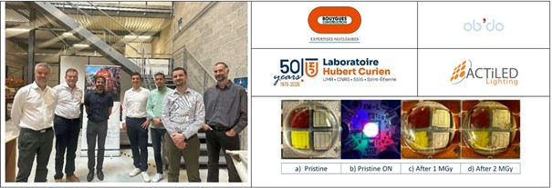 Projet eclairage LED nucleaire ACTiLED