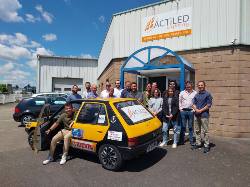 Florian ACTiLED Lighting et Europ'raid