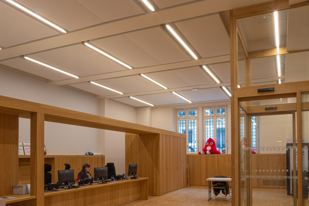 linéaires LED ACTiLED Mairie 8e PARIS