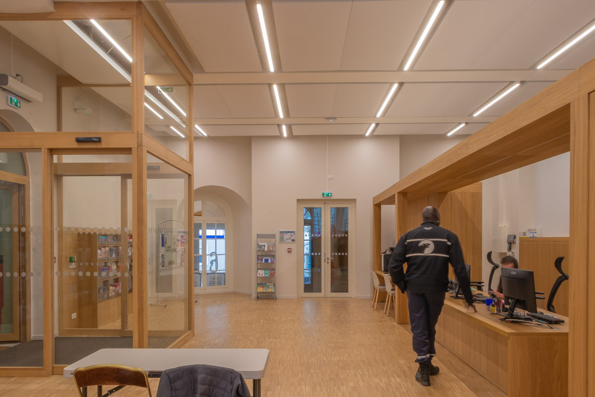 linéaires LED ACTiLED Mairie 8e PARIS
