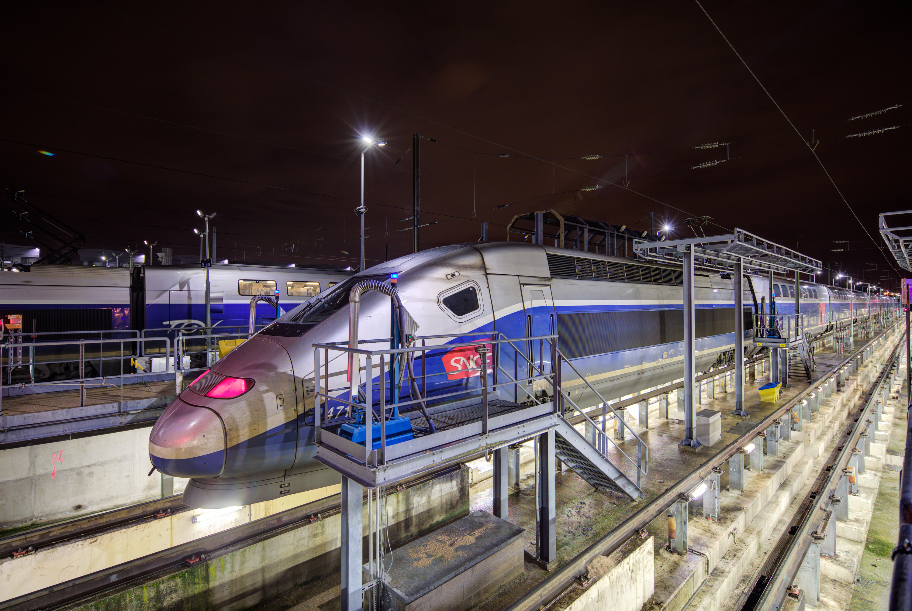 éclairage fosses de maintenance technicentre SNCF ACTiLED