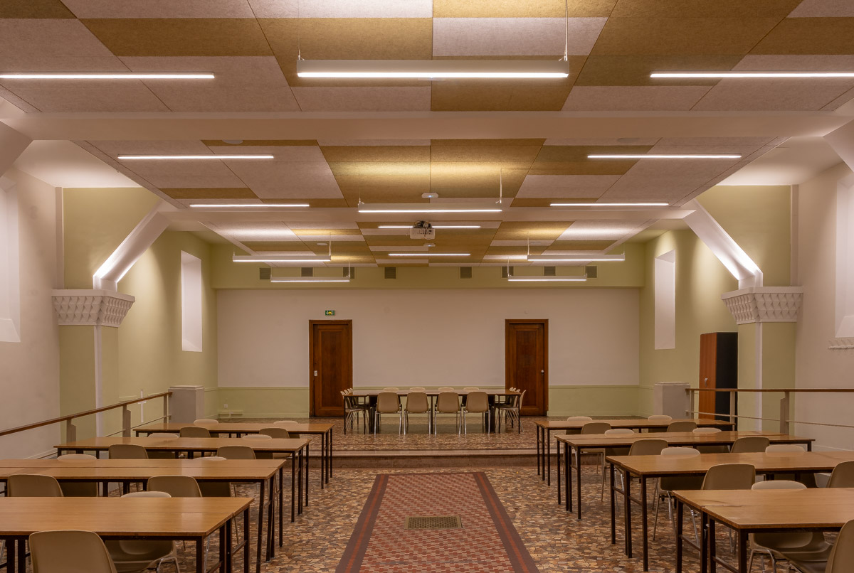 lineaires LED ACTiLED salle paroissiale Eglise Paris