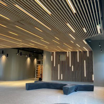 profilé aluminium encastrable plafond bois éclairage LED ACTiLED