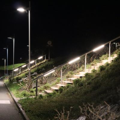 main courante lulineuse ACTiLED escalier extérieur