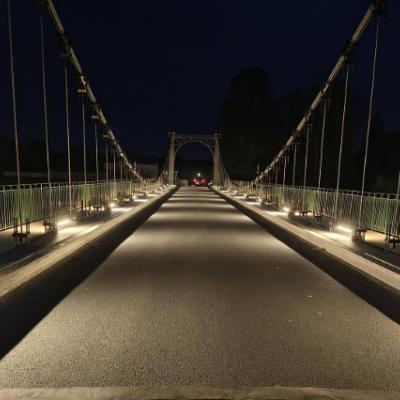passerelle éclairee tubulaires ACTiLED Lighting
