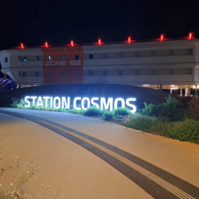 eclairage station cosmos Futuroscope ACTiLED Lighting