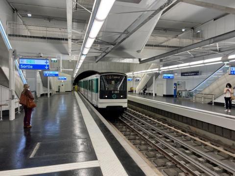 Station Aimé Césaire - Ligne 12 RATP