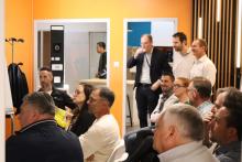 Petit déjeuner réseau Cluster Lumière chez ACTiLED Lighting