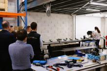 Visite ateliers ACTiLED x Cluster Lumiere