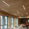Linéaires à LED ACTiLED dans plafond bois Six Degrés Gentilly